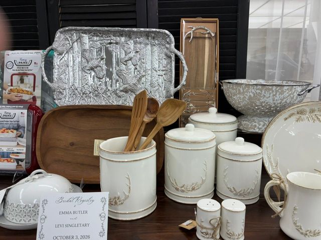 Emma Butler & Levi Singletary registry gift selection 3