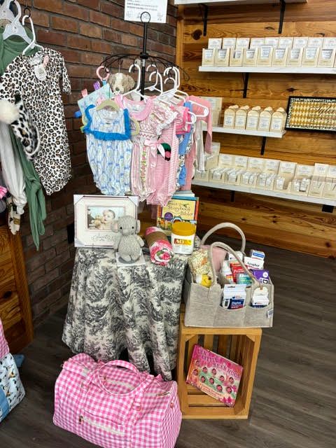 Baby registry gift selection at Center Drugs